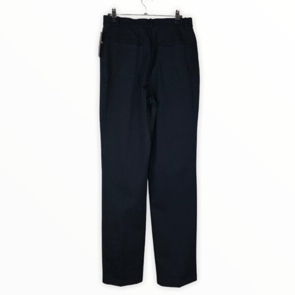 St. John Sport Classic Black Straight Leg Jeans NWT - Picture 7 of 11